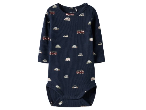 Name It body navy blazer med bilprint
