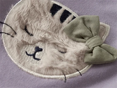 Name It sweatpants lavender gray med kat