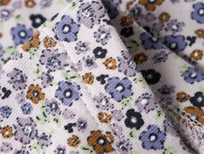 Name It leggings lilac marble med blomsterprint