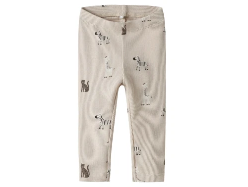 Name It leggings summer sand med dyreprint