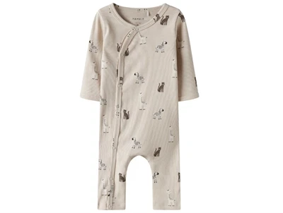 Name It natdragt summer sand med dyreprint