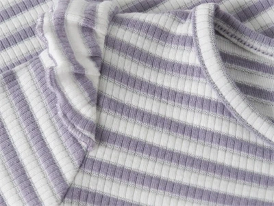 Name It bluse lavender gray cloud dancer med striber
