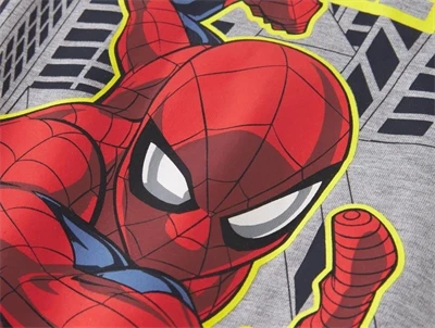Name It sweatshirt grey melange med Spider-Man print