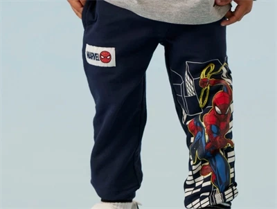 Name It sweatpants navy blazer med Spider-Man print