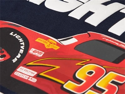 Name It bluse navy blazer med Lightning McQueen print