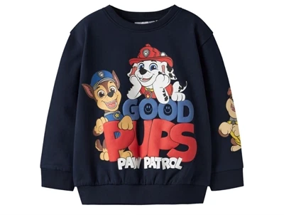 Name It sweatshirt navy blazer med Paw Patrol print