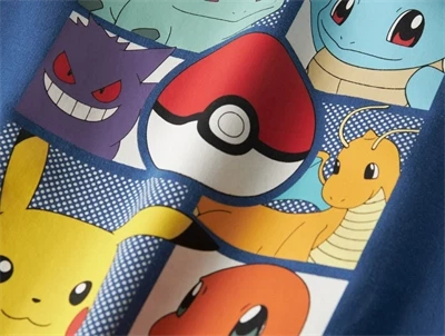 Name It sweatshirt navy blazer med Pokémon print