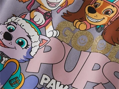 Name It Paw Patrol kjole lavender gray med tylskørt