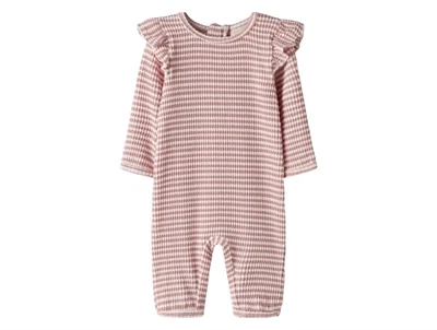 Lil' Atelier UV dragt i rosa nuance set forfra