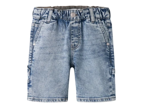 Name It lyseblå denim bermuda shorts med cargo lomme
