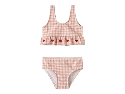 Lil' Atelier bikini i rosa nuance set forfra