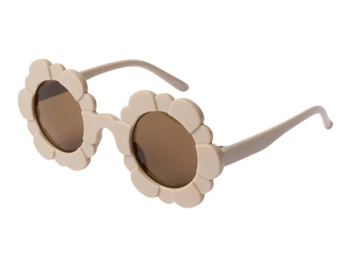 Lil\' Atelier solbriller i beige nuance set fra siden