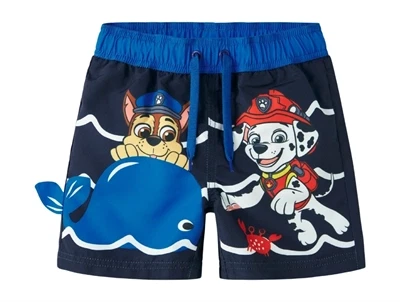 Name It badeshorts navy blazer med Paw Patrol motiv
