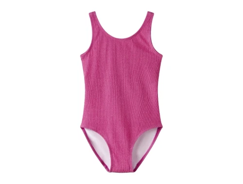 Name It badedragt pink glimmer rib til børn