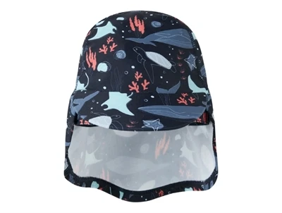 Name It UV solhat navy blazer med havdyr front