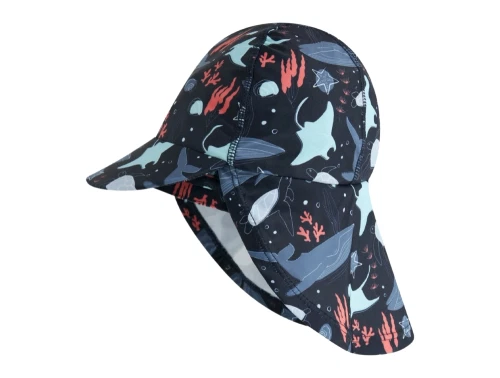 Name It UV solhat navy blazer med havdyrprint