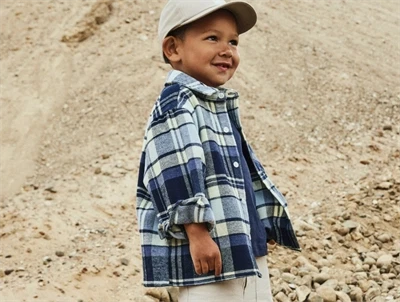 Name It skjorte blue fog tern model