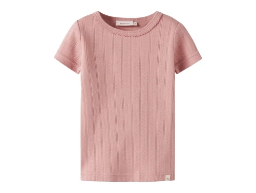 Lil\' Atelier t-shirt i rosa nuance set forfra