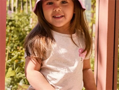 Name It t-shirt peyote melange blomsterprint model