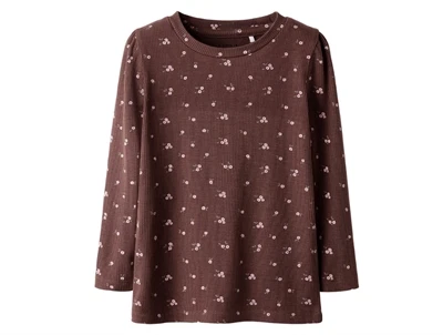 Name It bluse peppercorn med blomsterprint