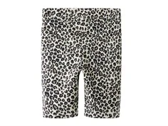 name it shorts i beige med leopardprint, set bagfra