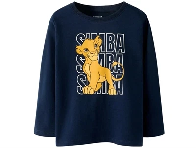 Name It bluse navy blazer med Simba print