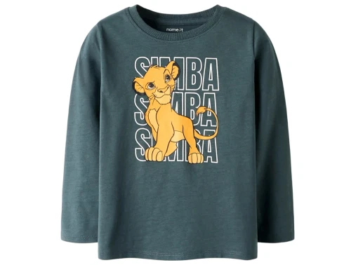 Name It bluse i urban chic med Simba print foran