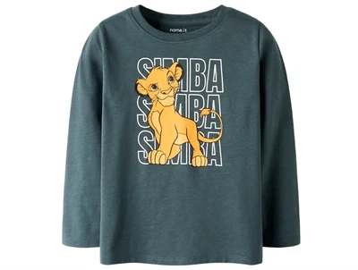 Name It bluse i urban chic med Simba print foran