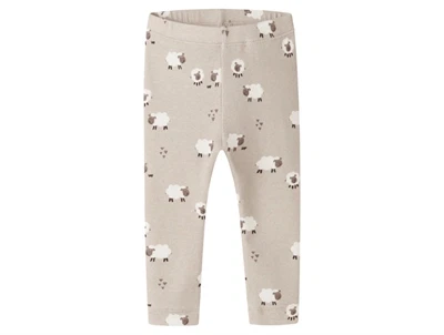 Name It leggings island fossil med fåreprint