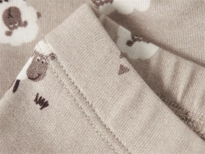 Name It leggings island fossil med fåreprint