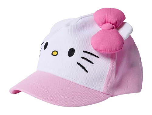 Name It kasket i lyserød nuance med Hello Kitty motiv