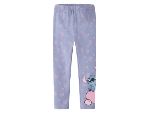 Name It leggings i lilla nuance med Stitch motiv