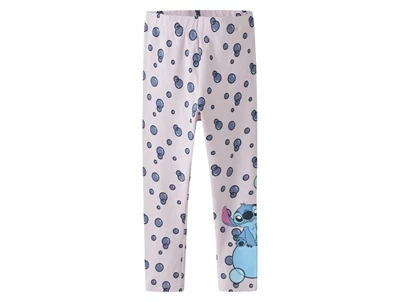 Name It leggings i lilla nuance med Stitch motiv