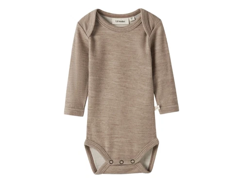 Lil\' Atelier merinould body i lysebrun nuance