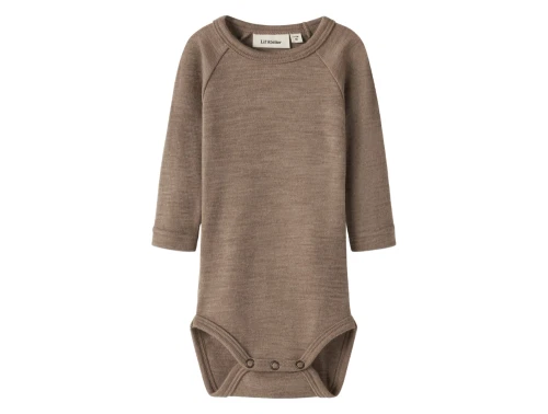 Lil\' Atelier merinould body i lysebrun nuance