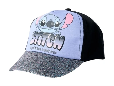Name It kasket i sort med Disney Stitch print