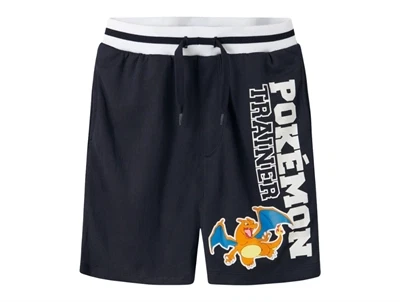 Name It shorts navy Pokémon trainer print og Charizard