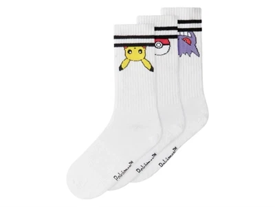 Name It strømper hvid Pokémon Pikachu motiv