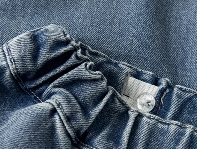 Lil\' Atelier jeans medium blue denim med justerbar talje