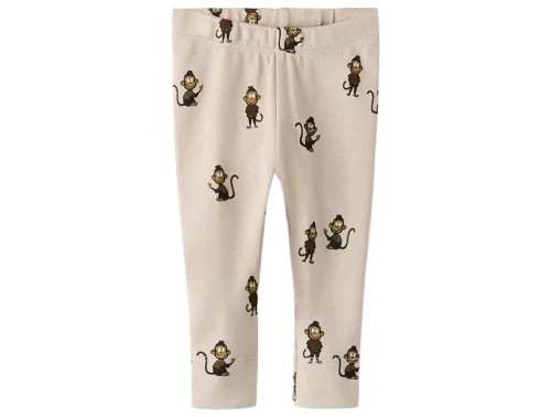 Name It leggings island fossil med abeprint