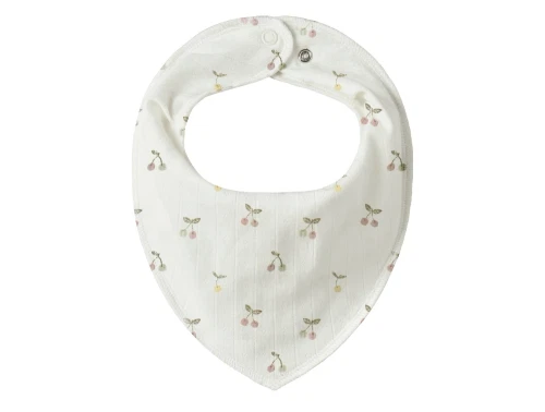 Name It savlesmæk i råhvid nuance med kirsebærprint