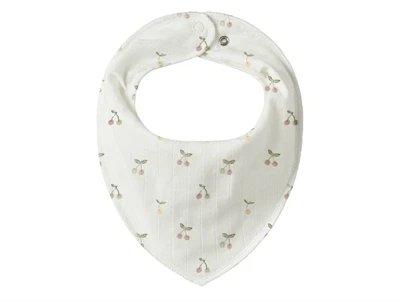 Name It savlesmæk i råhvid nuance med kirsebærprint