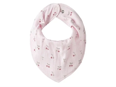 Name It savlesmæk i lyserød nuance med kirsebærprint