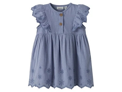 Name It spencerkjole i lilla nuance med broderi