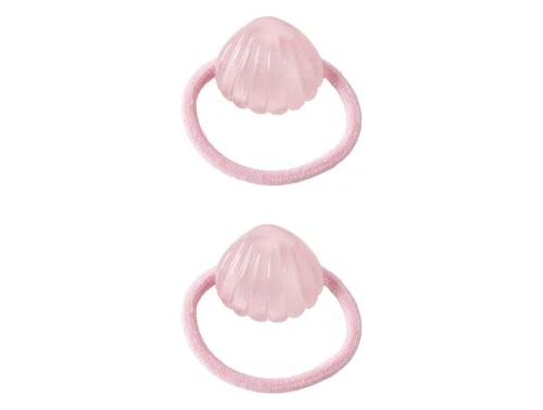 Name It hårelastikker cradle pink med lyserød musling