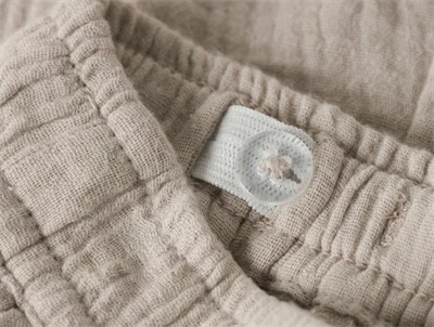 Name It baby bukser chateau gray med elastik