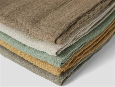 Name It muslin stofbleer i forskellige naturtoner