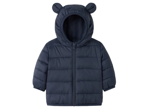 Name It pufferjakke navy blazer med bjørneører