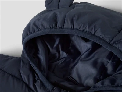Name It pufferjakke navy blazer med bjørneører