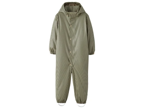 Lil\' Atelier gummiflyverdragt twill stripes med striber